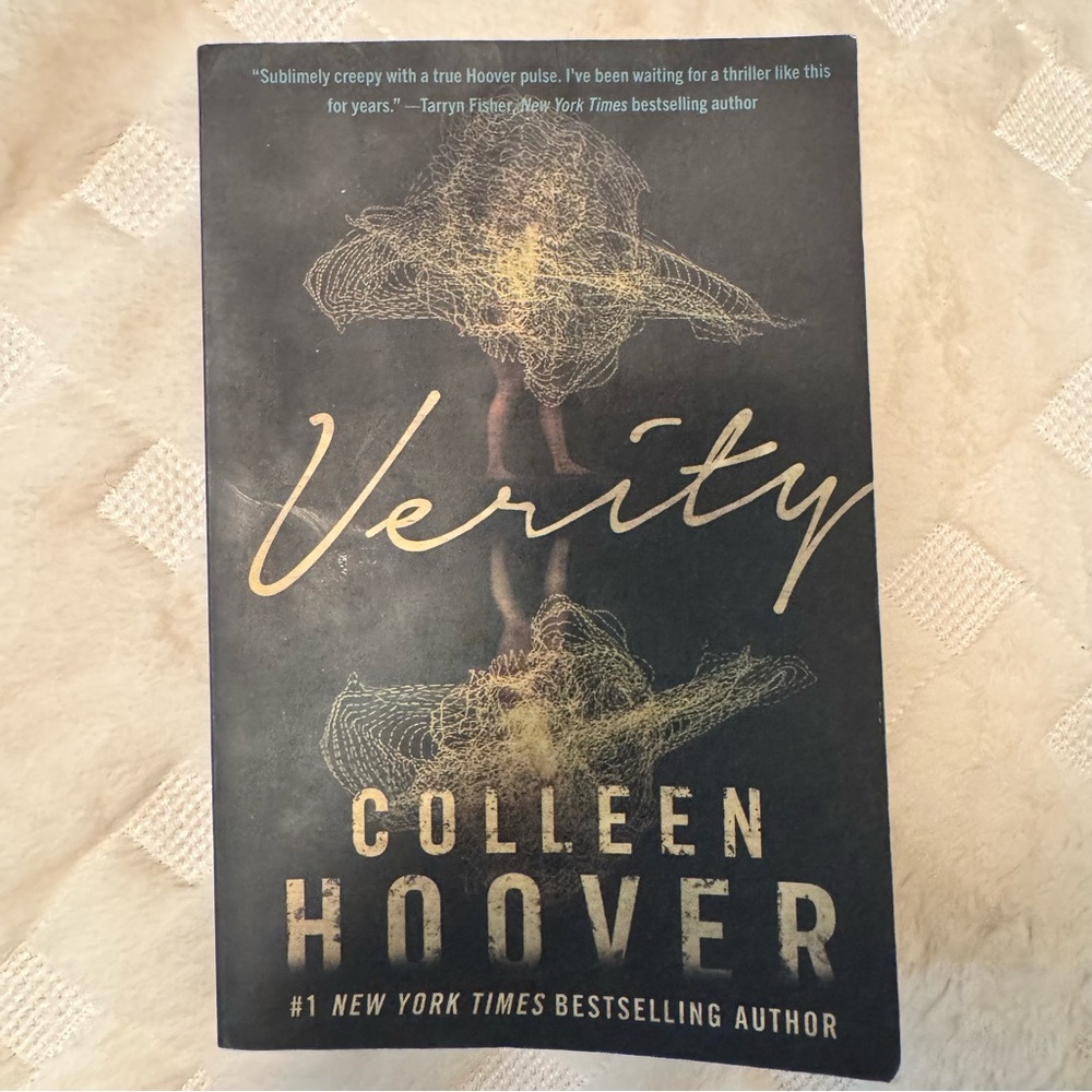 Verity By Colleen Hoover Paperback #1 New York Times Bestselling Author
